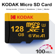 Kodak 100% Original TF Micro SD Card memory Card MicroSD Class 10 128GB Smartphone Tablet Camera